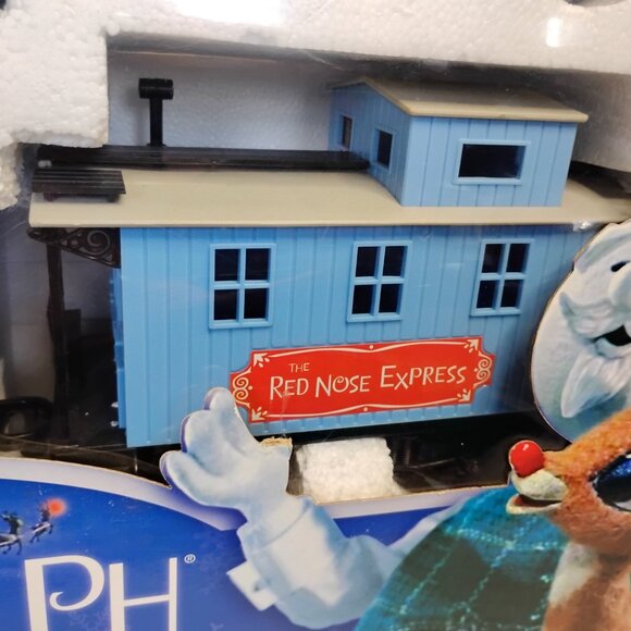 Rudolph's Red Nose Express Train Set Island Of Misfit Toys Memory Lane - Picture 11 of 15
